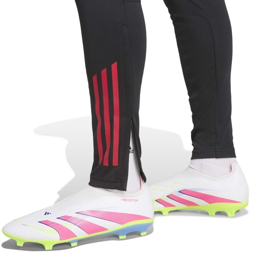 Liverpool Training Trousers Tiro 25 - Black/Strawberry Red - Men's-SoccerKits Hub | Buy Soccer Jerseys Online